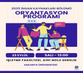 1. Sınıf Öğrencilerimizle Tanışma Toplantısı