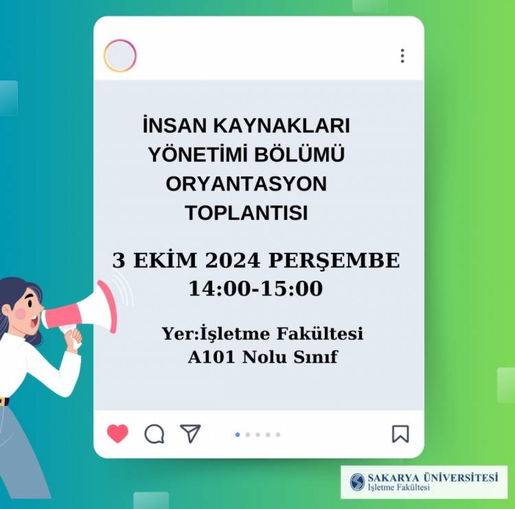 1. Sınıf Öğrencilerimizle Tanışma Toplantısı