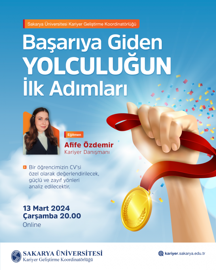 KARİYER YOLCULARI İÇİN ETKİNLİK DAVETİ